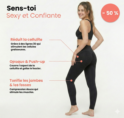 Legging confort articulaire Silhouette® - Lisse et Sculpte